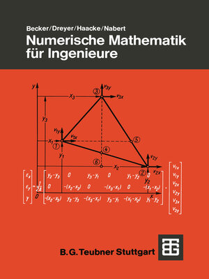 cover image of Numerische Mathematik für Ingenieure